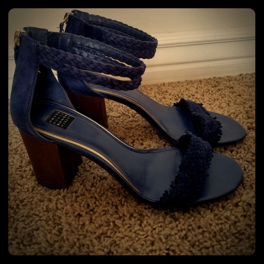 White House Black Market heeled sandals